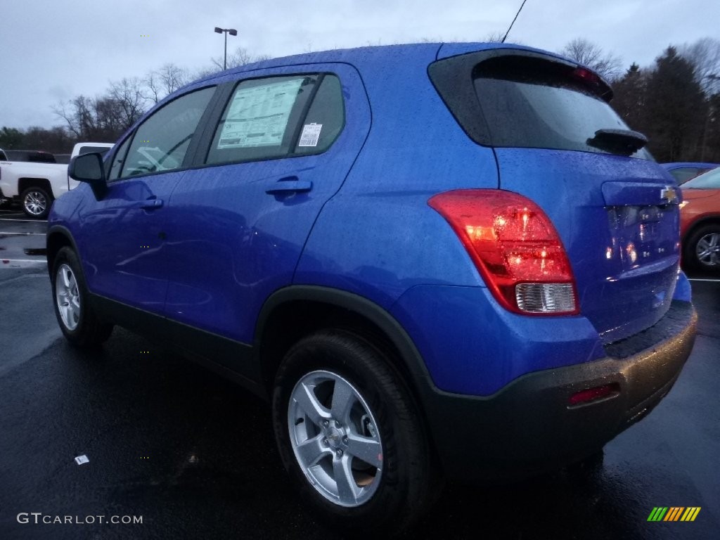 2016 Trax LS AWD - Brilliant Blue Metallic / Jet Black photo #9