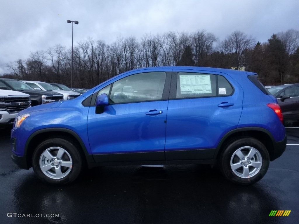 2016 Trax LS AWD - Brilliant Blue Metallic / Jet Black photo #10