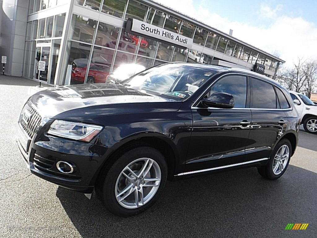 2016 Q5 2.0 TFSI Premium quattro - Moonlight Blue Metallic / Black photo #1