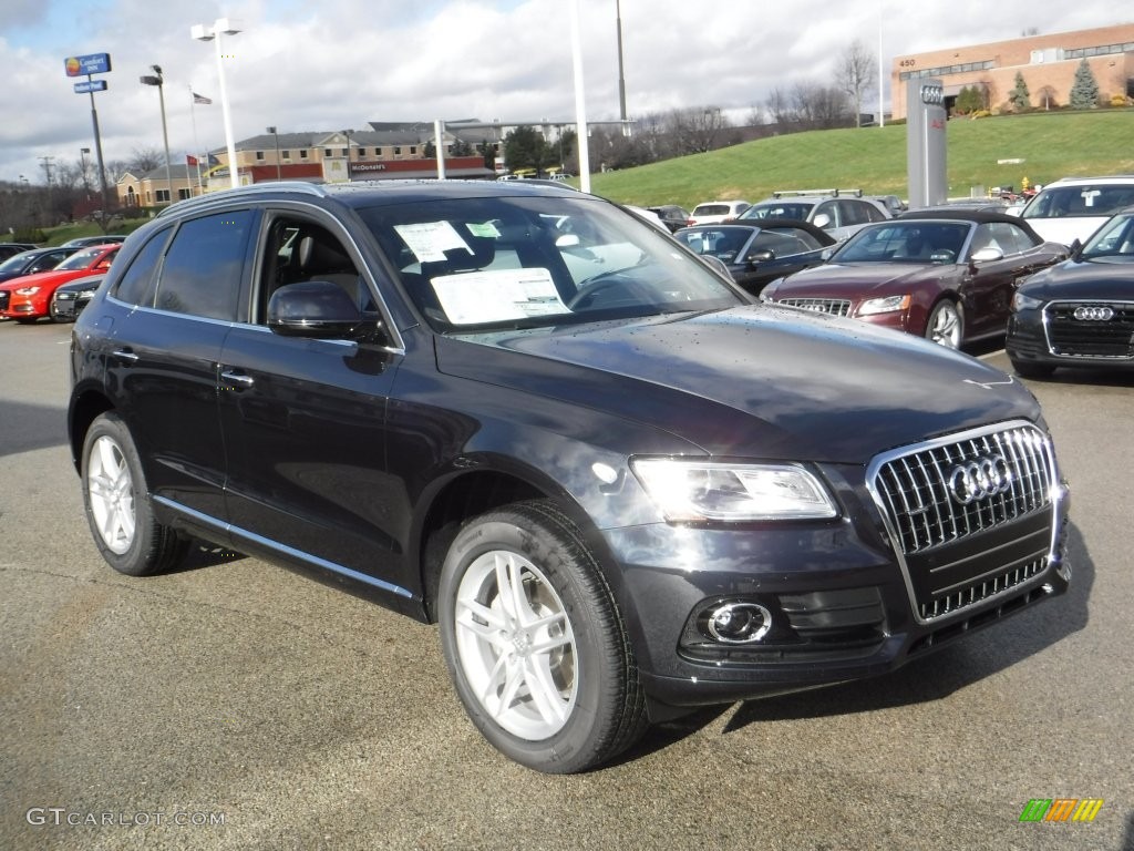 2016 Q5 2.0 TFSI Premium quattro - Moonlight Blue Metallic / Black photo #8