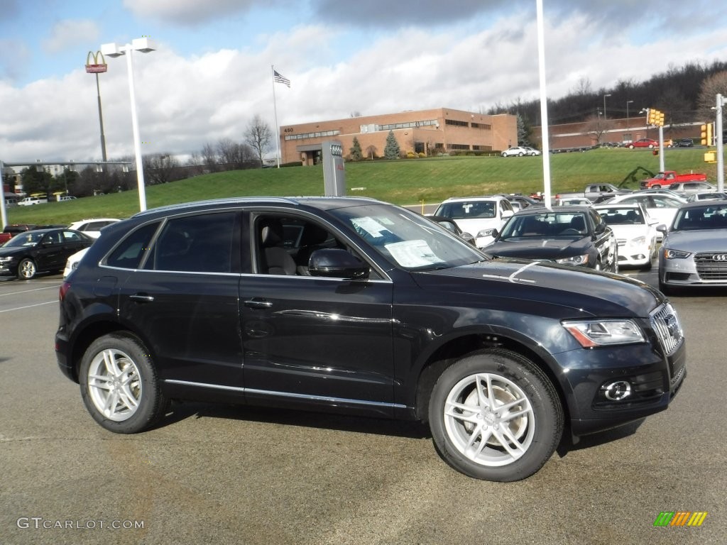2016 Q5 2.0 TFSI Premium quattro - Moonlight Blue Metallic / Black photo #9