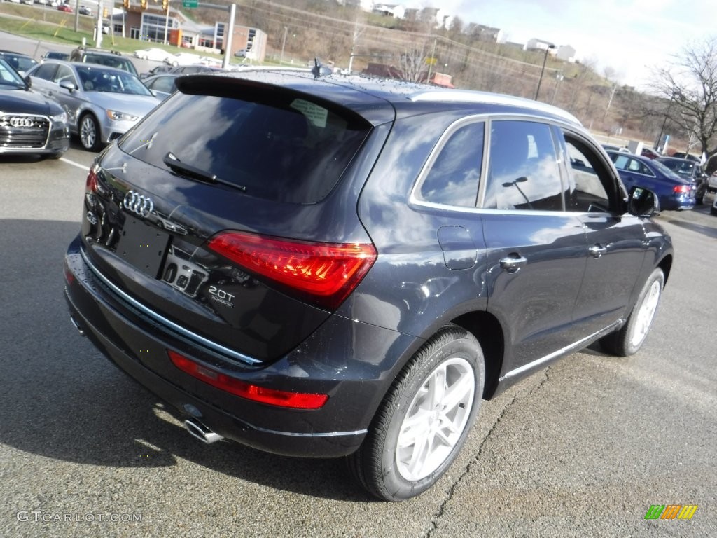2016 Q5 2.0 TFSI Premium quattro - Moonlight Blue Metallic / Black photo #12