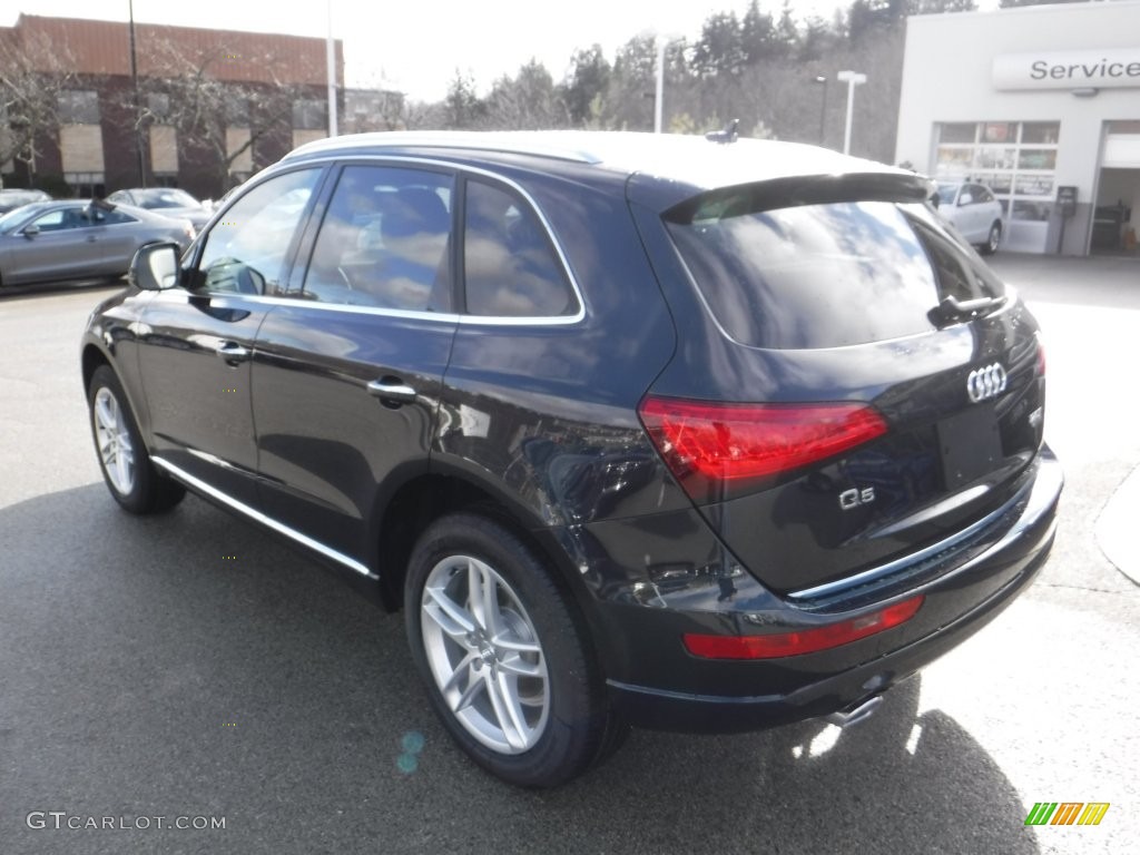 2016 Q5 2.0 TFSI Premium quattro - Moonlight Blue Metallic / Black photo #15