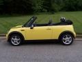 2006 Liquid Yellow Mini Cooper Convertible  photo #3