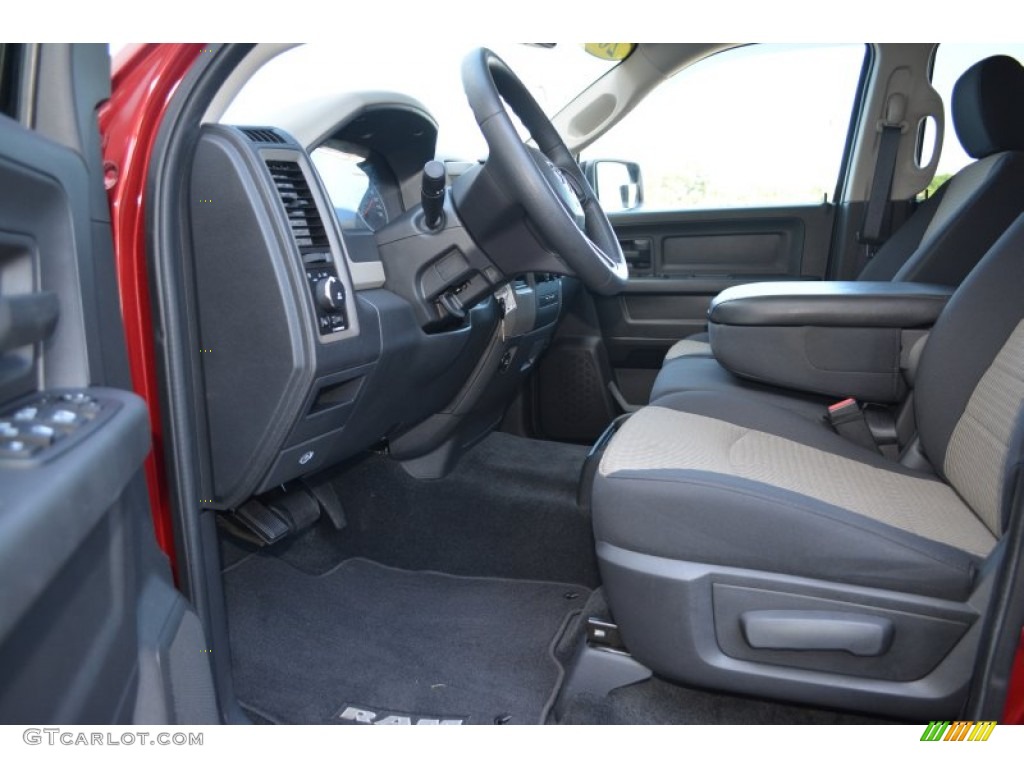 2012 Ram 1500 Express Crew Cab - Deep Molten Red Pearl / Dark Slate Gray/Medium Graystone photo #12