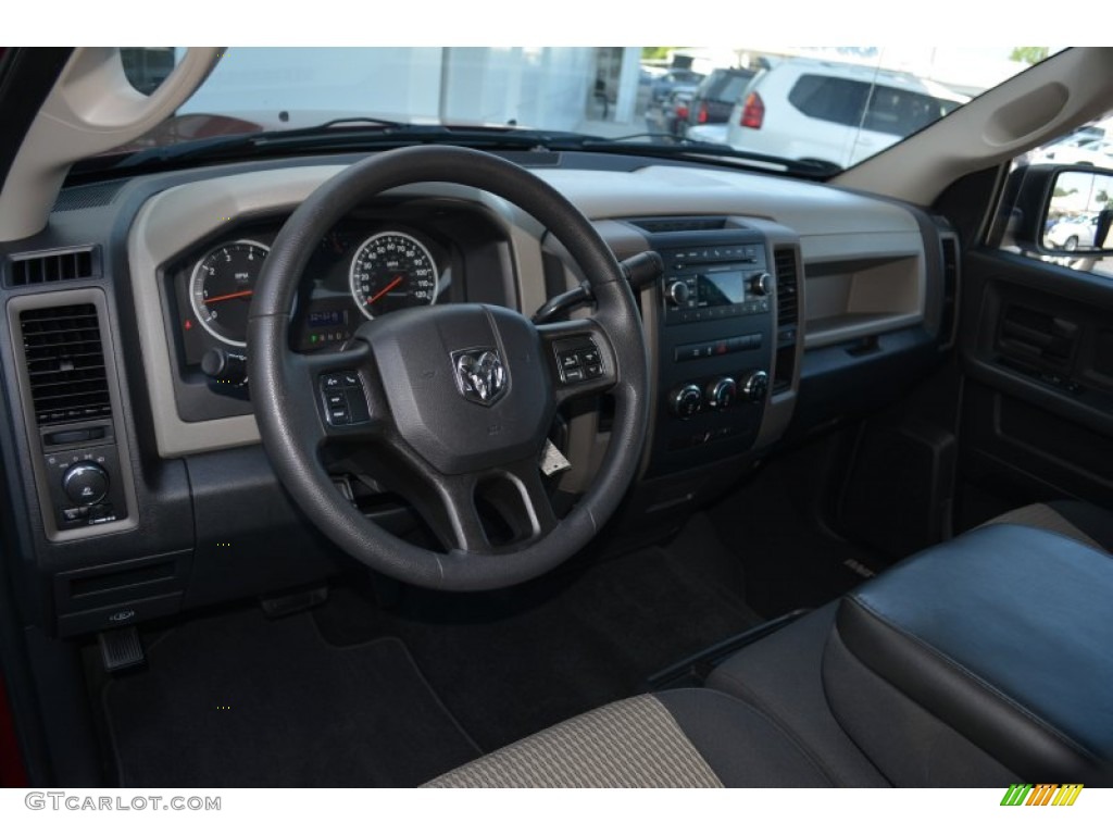 2012 Ram 1500 Express Crew Cab - Deep Molten Red Pearl / Dark Slate Gray/Medium Graystone photo #13