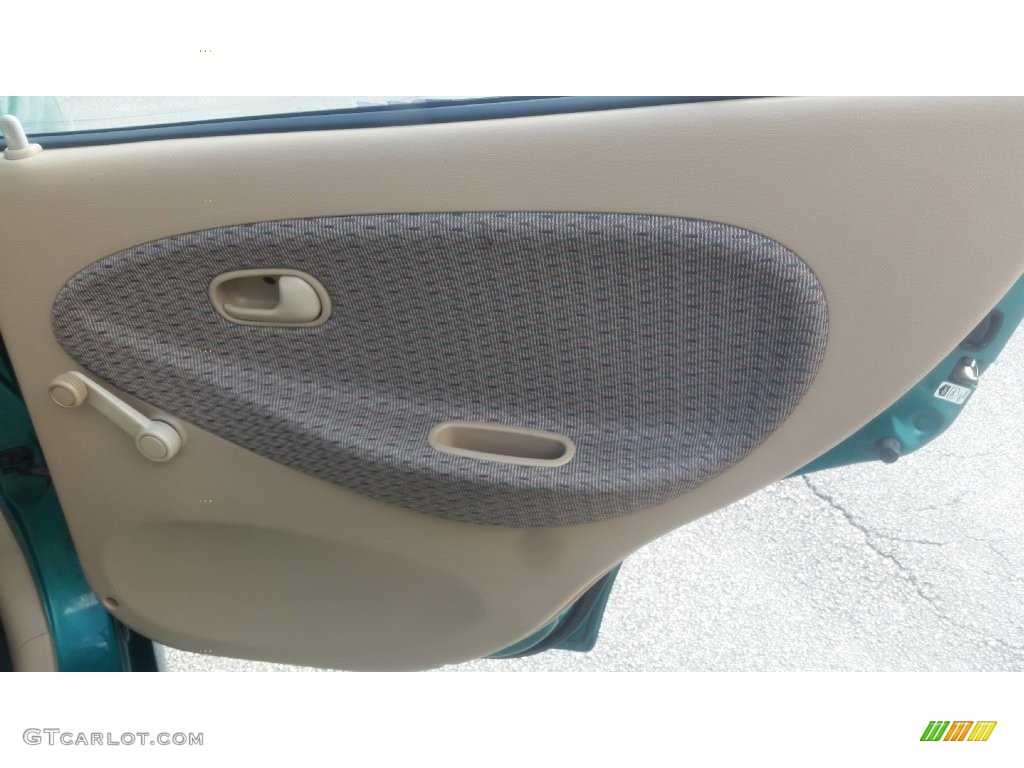 2001 Rio Sedan - Emerald Green / Beige photo #17