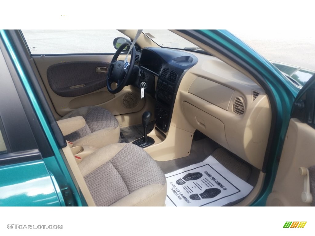 2001 Kia Rio Sedan Interior Color Photos