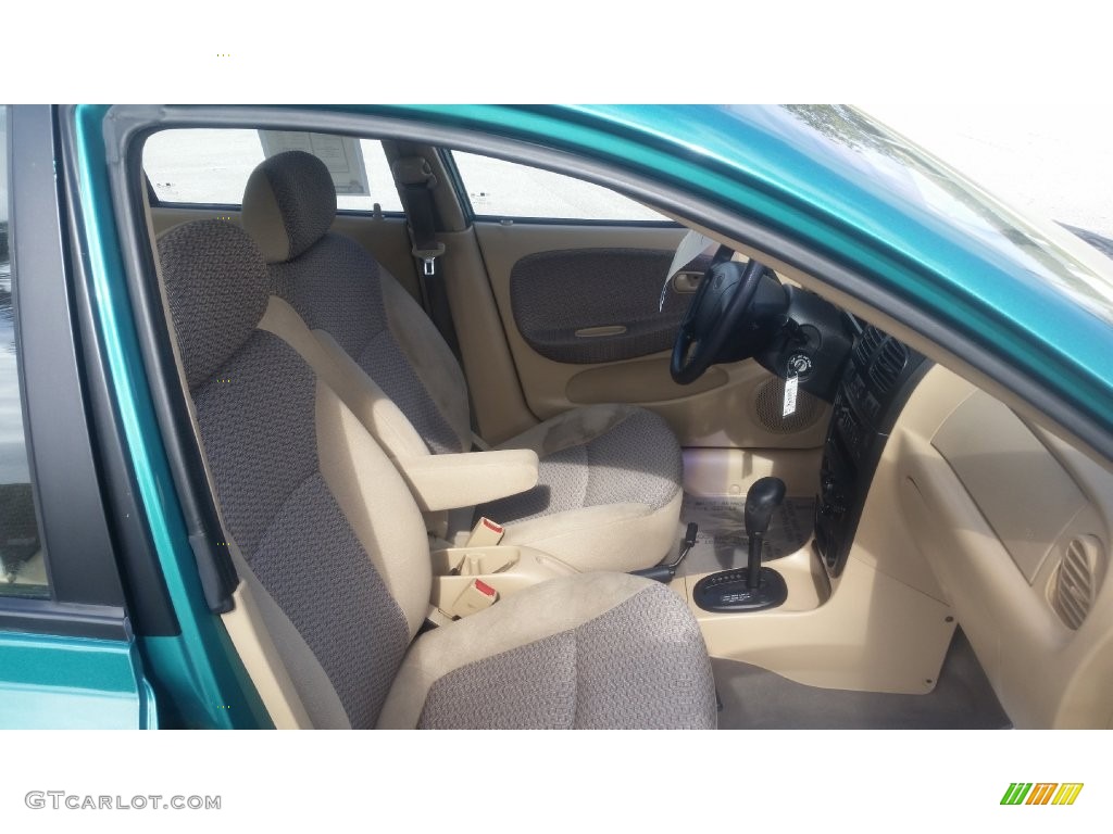 2001 Rio Sedan - Emerald Green / Beige photo #19