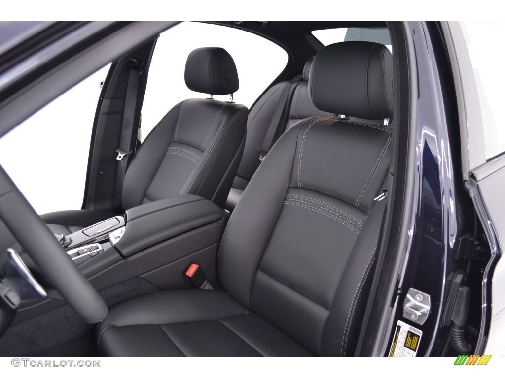 2016 5 Series 535i Sedan - Carbon Black Metallic / Black photo #8