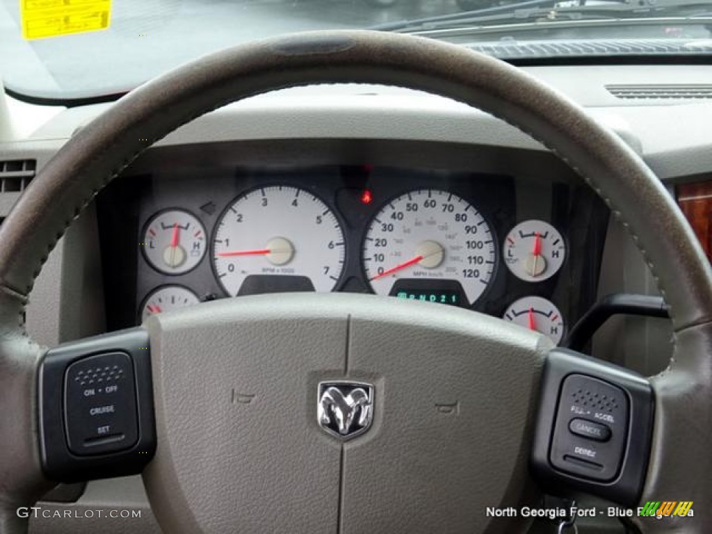 2006 Ram 1500 SLT Mega Cab 4x4 - Inferno Red Crystal Pearl / Khaki Beige photo #19