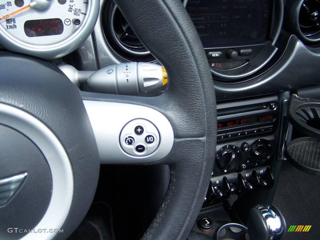 2006 Cooper Convertible - Liquid Yellow / Black/Panther Black photo #32