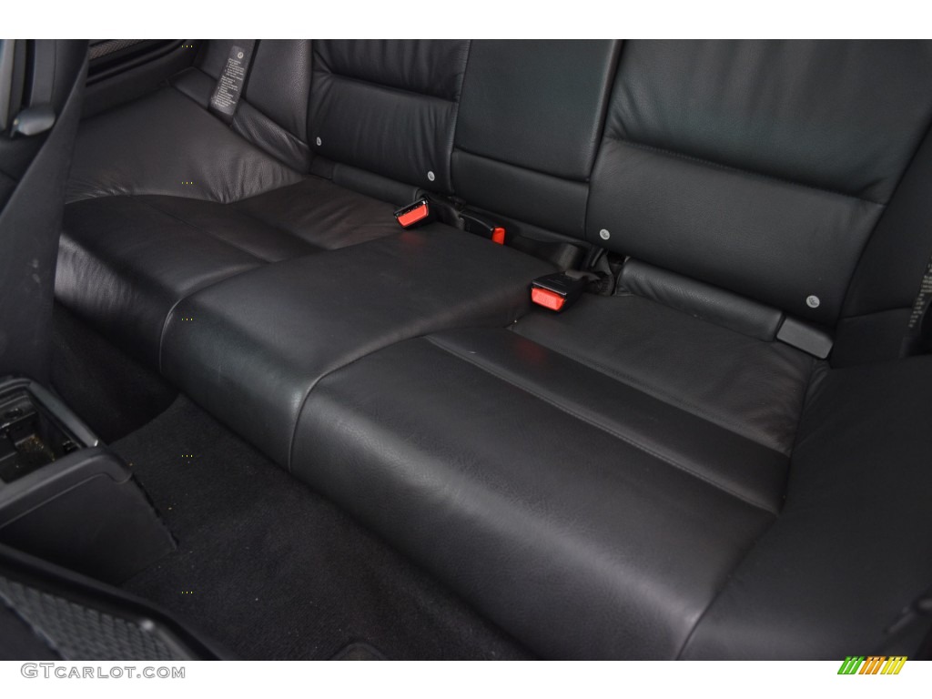 2006 3 Series 330i Coupe - Jet Black / Black photo #15