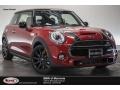 2016 Blazing Red Metallic Mini Hardtop Cooper S 2 Door  photo #1