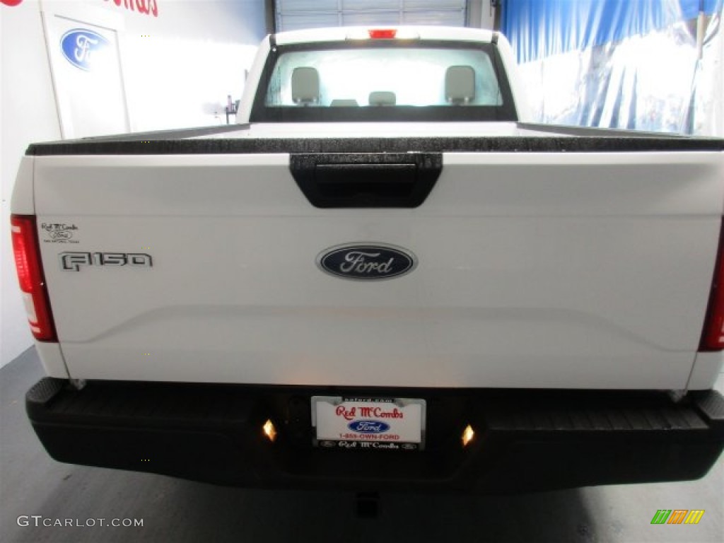 2016 F150 XL SuperCab - Oxford White / Medium Earth Gray photo #6