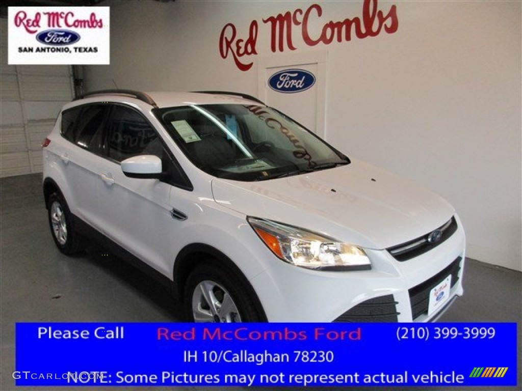 2016 Escape SE - White Platinum Metallic / Medium Light Stone photo #1