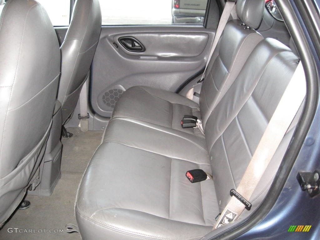 2001 Escape XLT V6 4WD - Medium Wedgewood Blue Metallic / Medium Graphite Grey photo #14