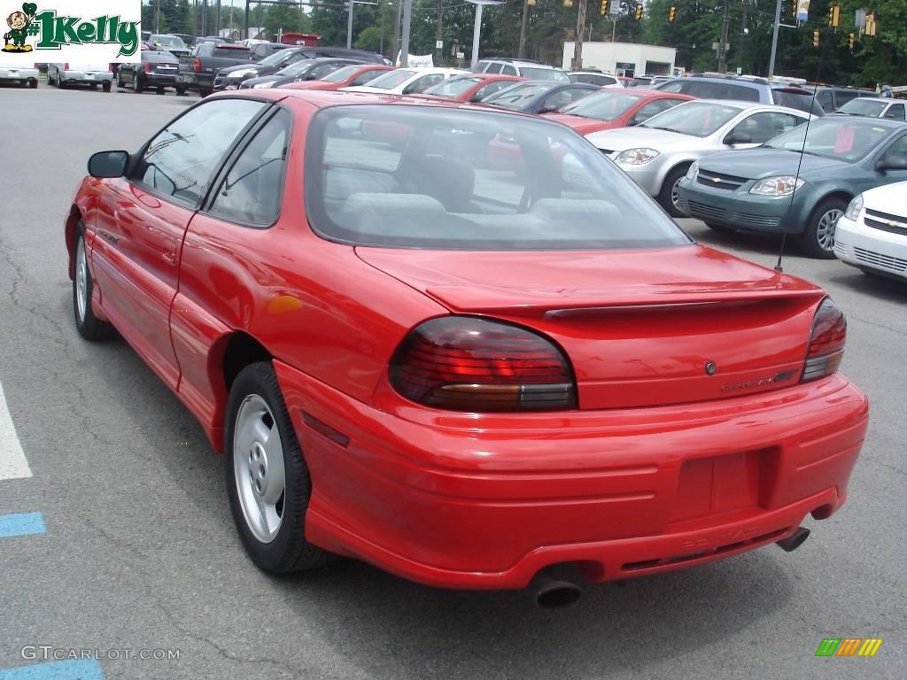1997 Grand Am GT Coupe - Bright Red / Graphite photo #4