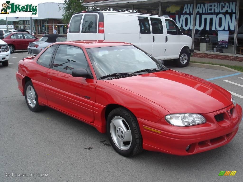 1997 Grand Am GT Coupe - Bright Red / Graphite photo #15