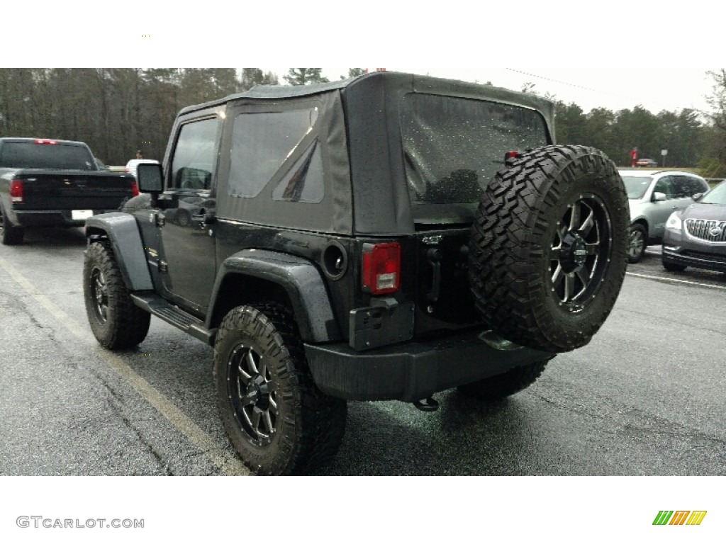 2009 Wrangler Sahara 4x4 - Black / Dark Slate Gray/Medium Slate Gray photo #2