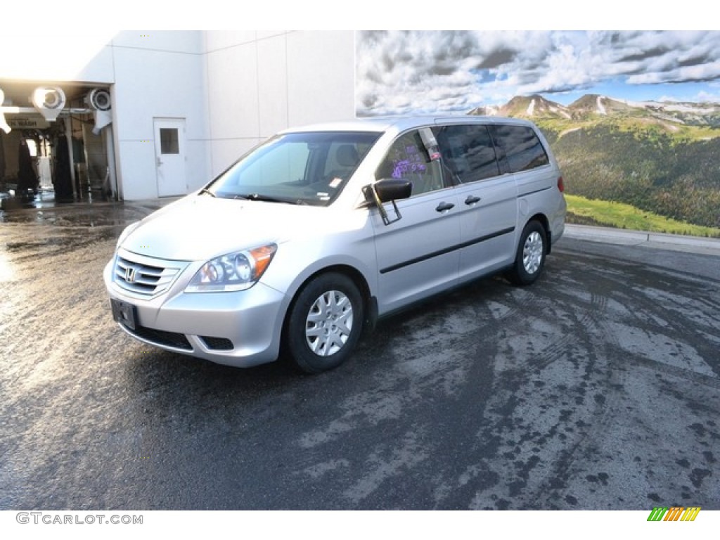 2010 Odyssey LX - Alabaster Silver Metallic / Gray photo #5