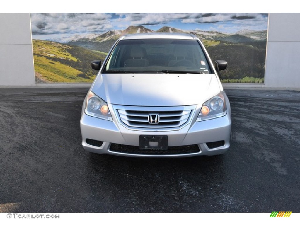 2010 Odyssey LX - Alabaster Silver Metallic / Gray photo #6