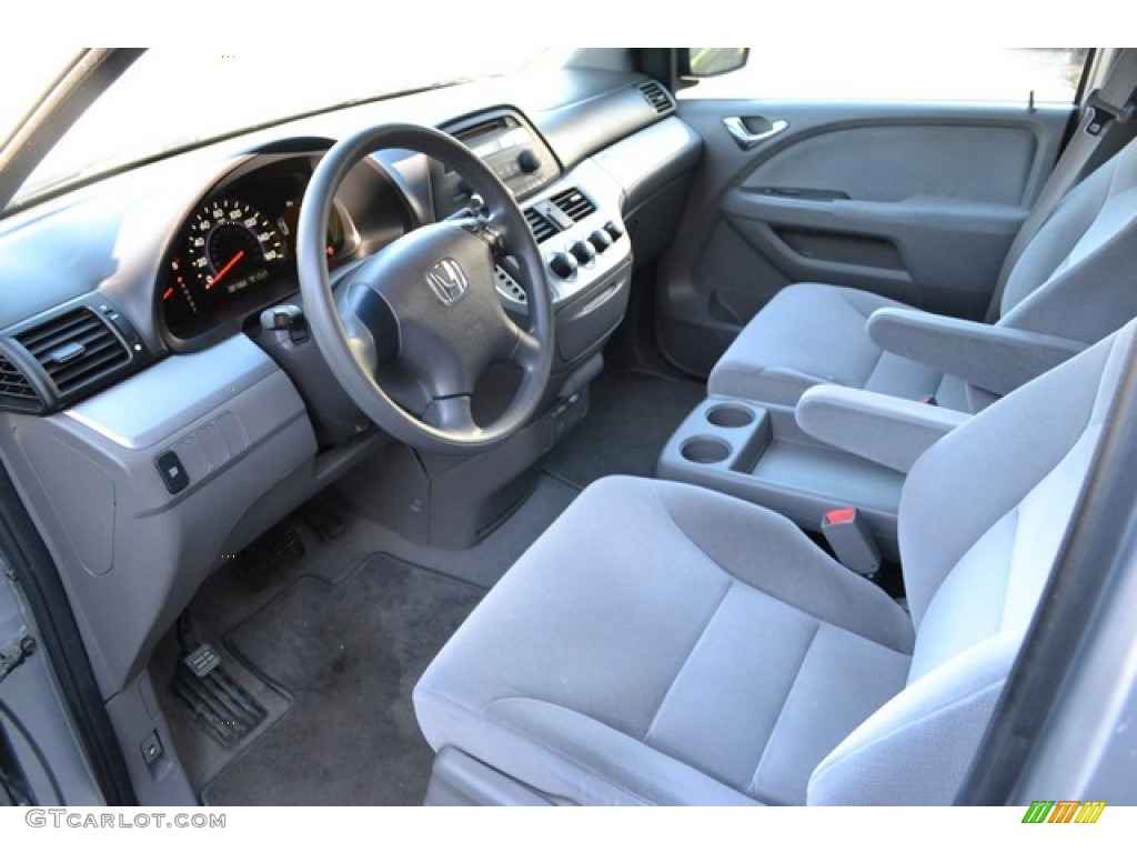 2010 Odyssey LX - Alabaster Silver Metallic / Gray photo #7