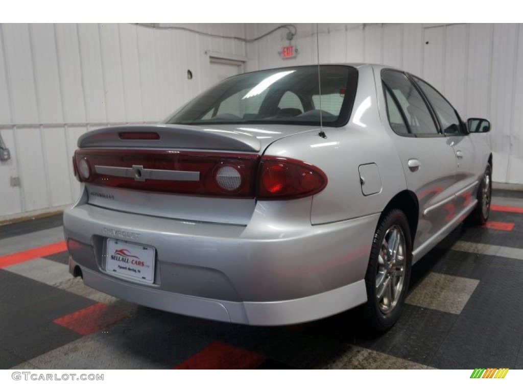 2003 Cavalier LS Sport Sedan - Ultra Silver Metallic / Graphite Gray photo #8