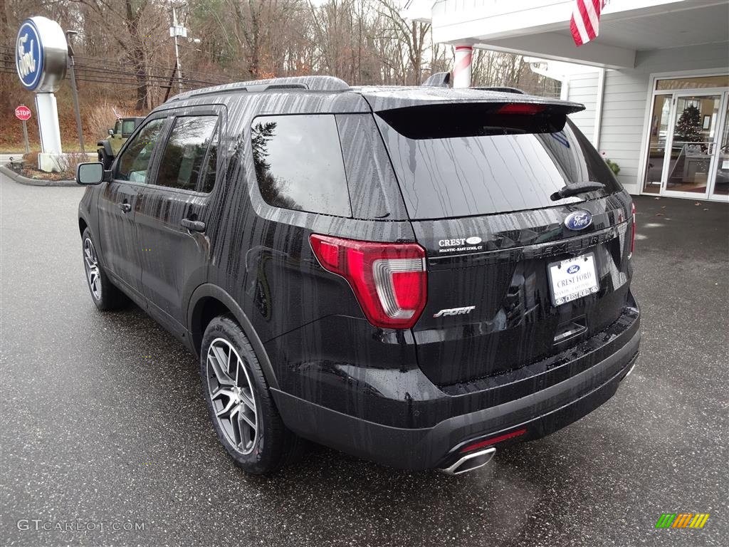 2016 Explorer Sport 4WD - Shadow Black / Ebony Black photo #5