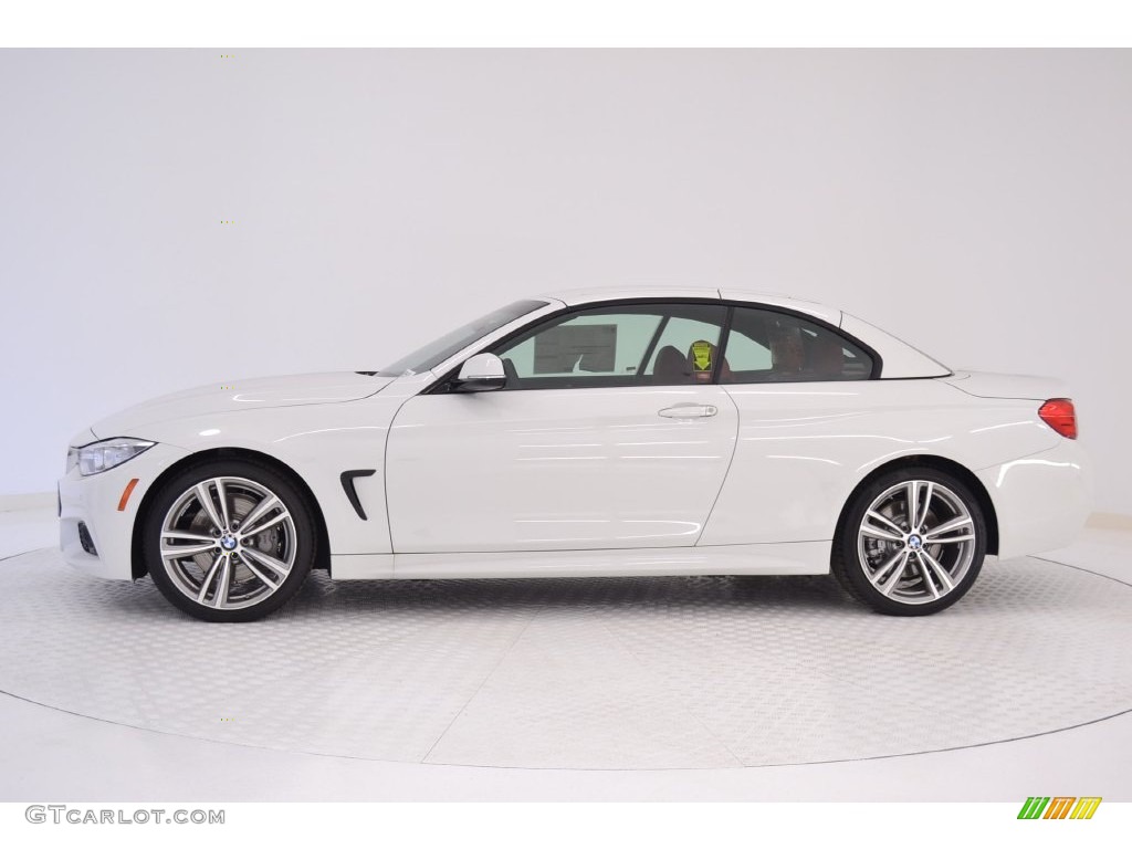 Alpine White 2016 BMW 4 Series 435i Convertible Exterior Photo #109644784