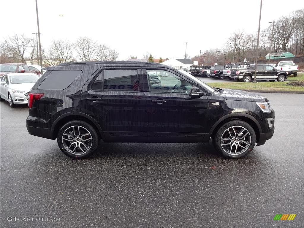 2016 Explorer Sport 4WD - Shadow Black / Ebony Black photo #8