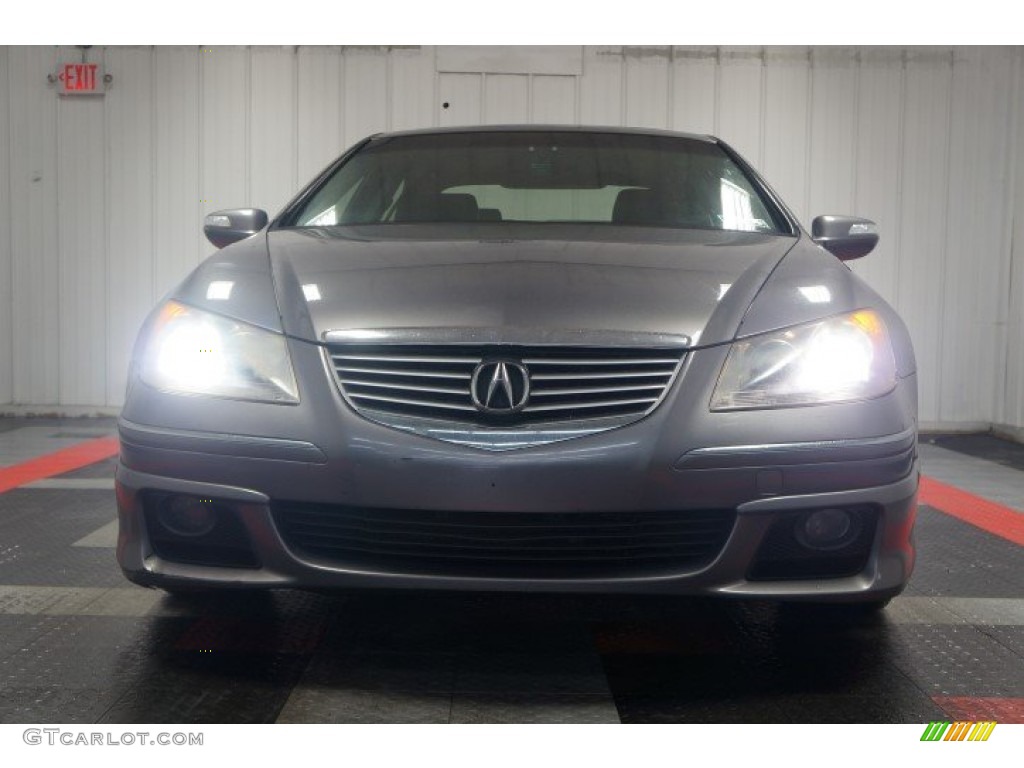 2006 RL 3.5 AWD Sedan - Lakeshore Silver Metallic / Ebony photo #4