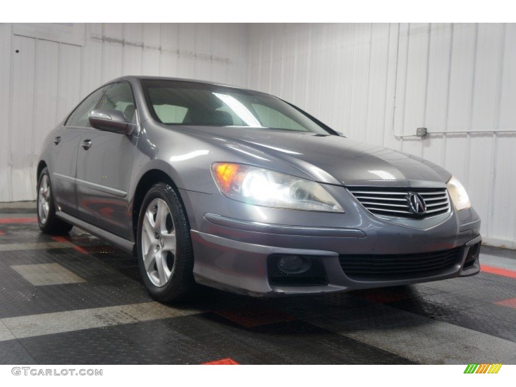 2006 RL 3.5 AWD Sedan - Lakeshore Silver Metallic / Ebony photo #5