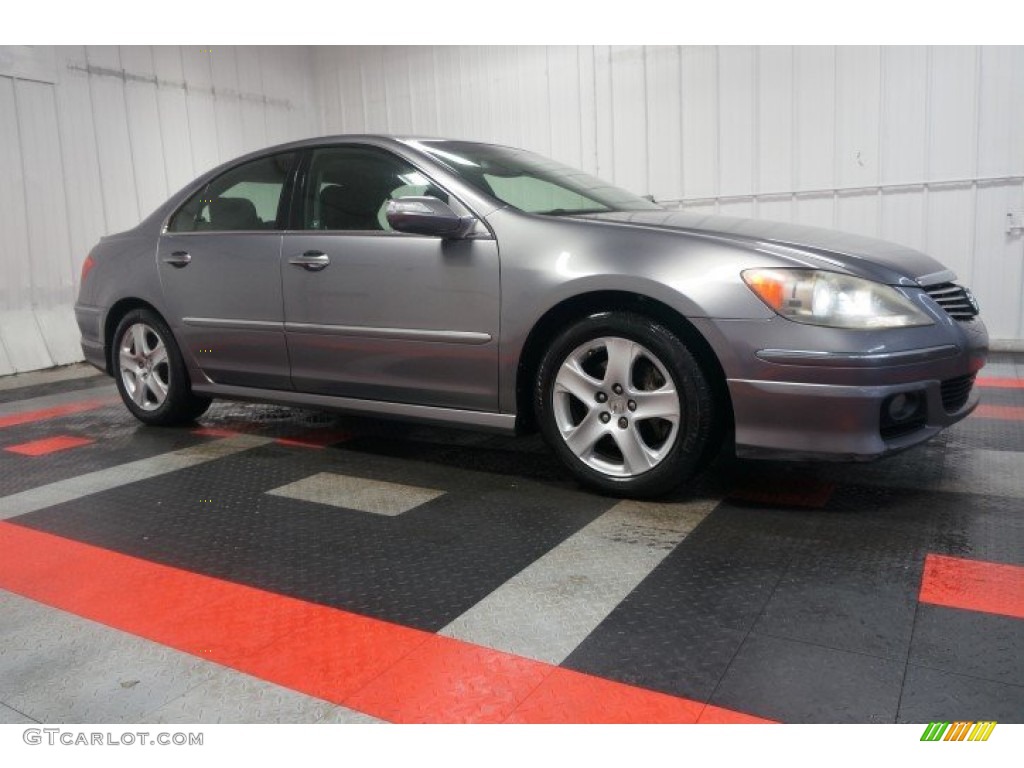 2006 RL 3.5 AWD Sedan - Lakeshore Silver Metallic / Ebony photo #6