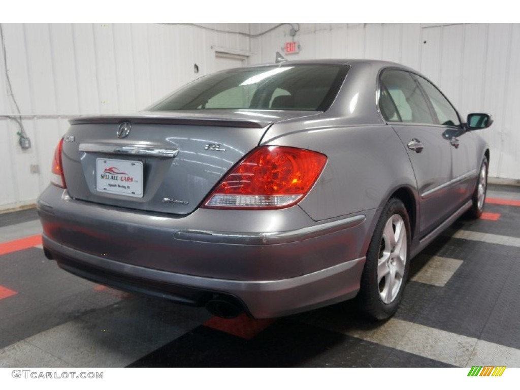 2006 RL 3.5 AWD Sedan - Lakeshore Silver Metallic / Ebony photo #8