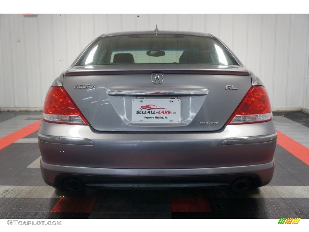 2006 RL 3.5 AWD Sedan - Lakeshore Silver Metallic / Ebony photo #9