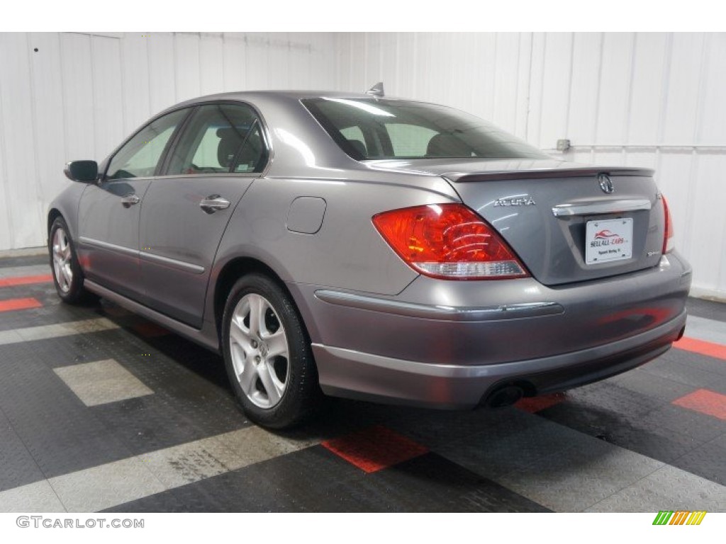 2006 RL 3.5 AWD Sedan - Lakeshore Silver Metallic / Ebony photo #10