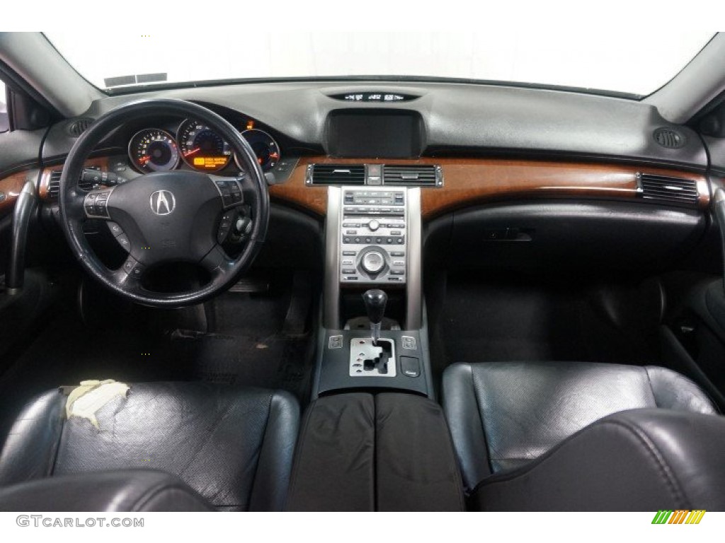 2006 RL 3.5 AWD Sedan - Lakeshore Silver Metallic / Ebony photo #29
