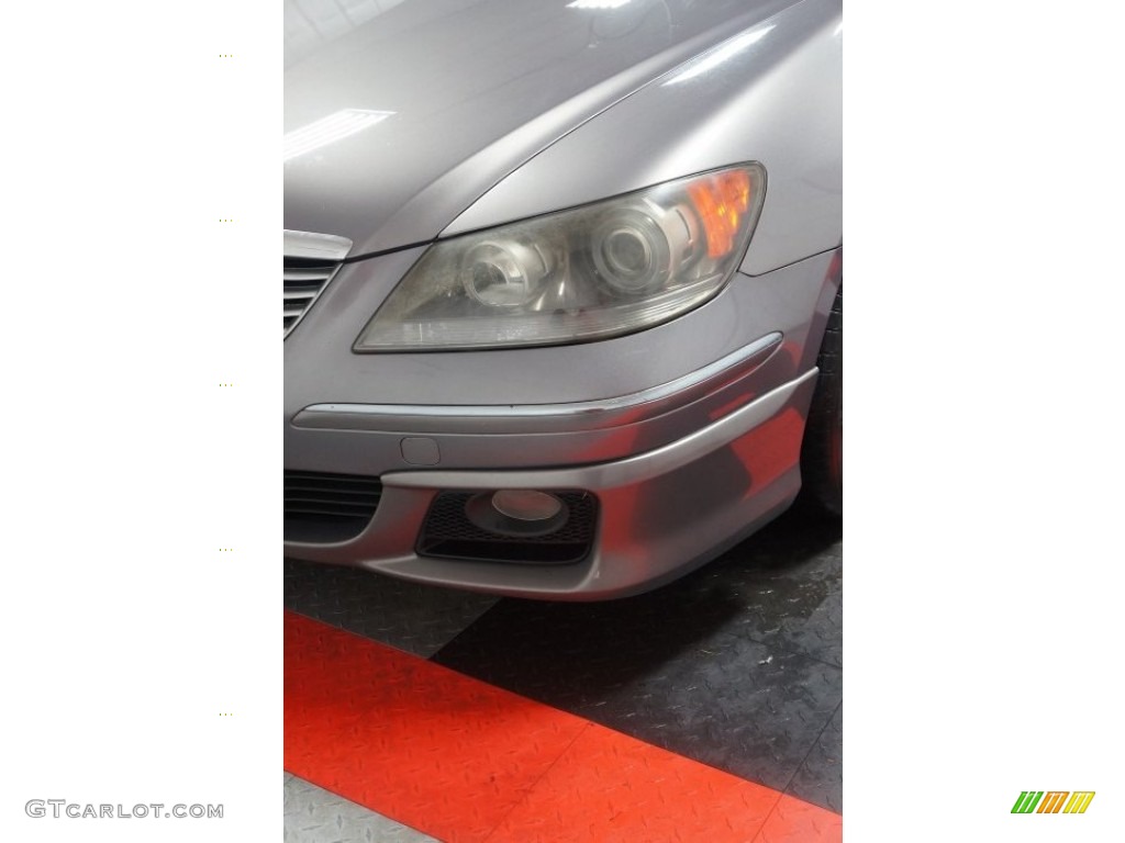 2006 RL 3.5 AWD Sedan - Lakeshore Silver Metallic / Ebony photo #65