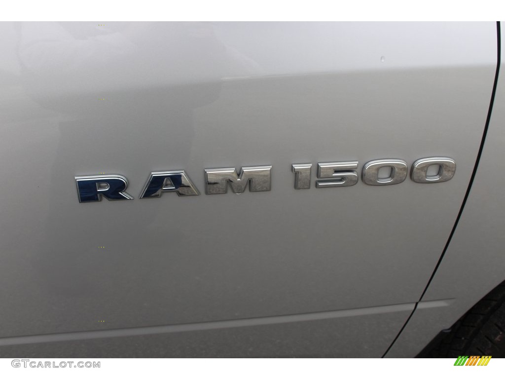 2012 Ram 1500 SLT Quad Cab - Bright Silver Metallic / Dark Slate Gray/Medium Graystone photo #28