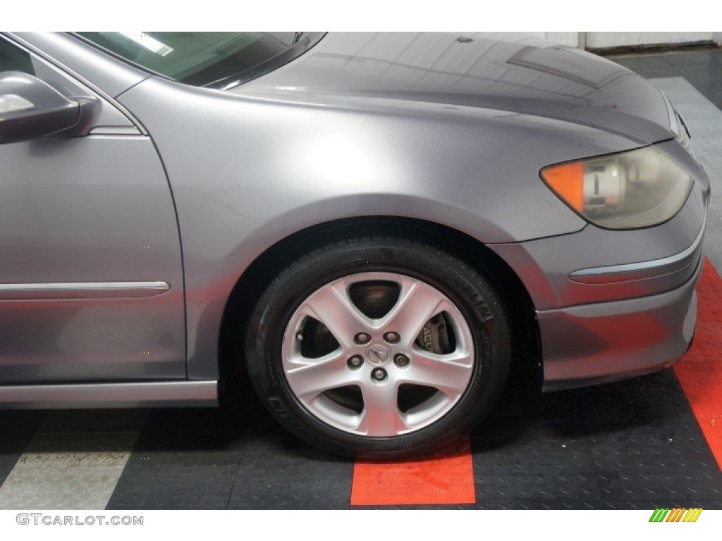 2006 RL 3.5 AWD Sedan - Lakeshore Silver Metallic / Ebony photo #72