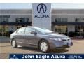 Galaxy Gray Metallic 2008 Honda Civic Hybrid Sedan