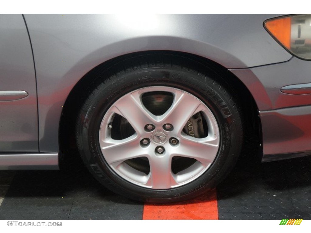 2006 RL 3.5 AWD Sedan - Lakeshore Silver Metallic / Ebony photo #73
