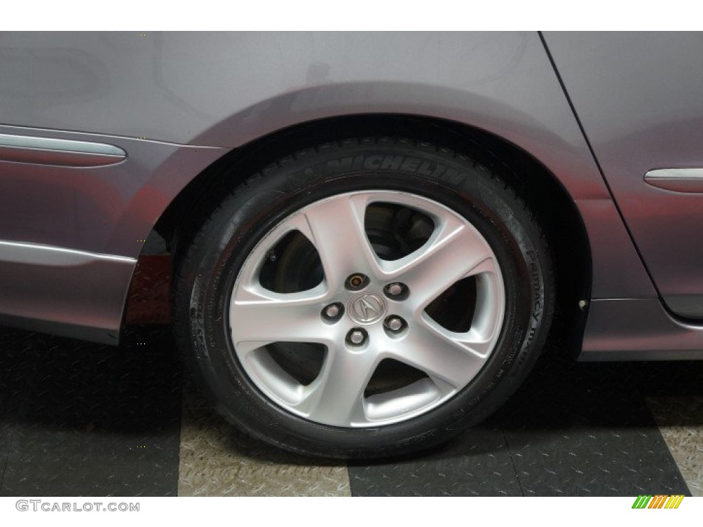 2006 RL 3.5 AWD Sedan - Lakeshore Silver Metallic / Ebony photo #80