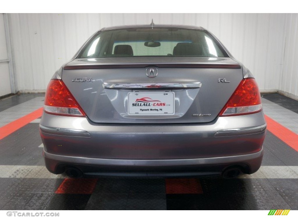 2006 RL 3.5 AWD Sedan - Lakeshore Silver Metallic / Ebony photo #88