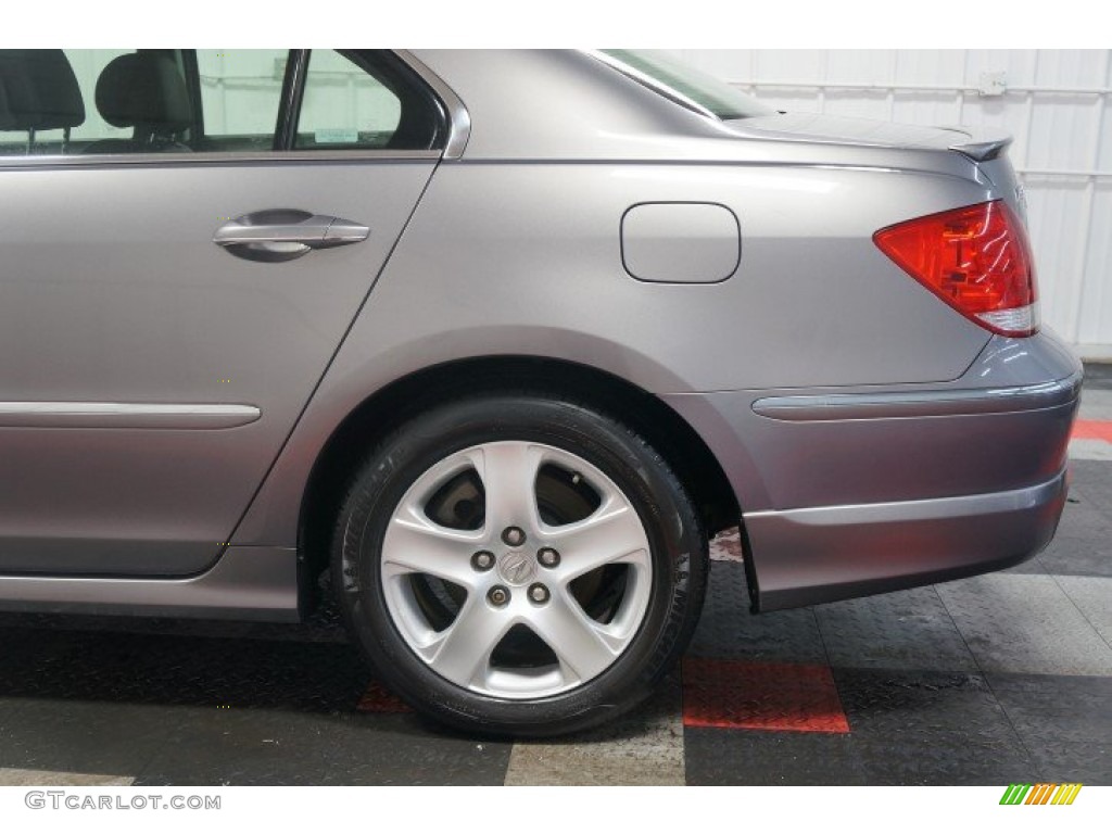 2006 RL 3.5 AWD Sedan - Lakeshore Silver Metallic / Ebony photo #89