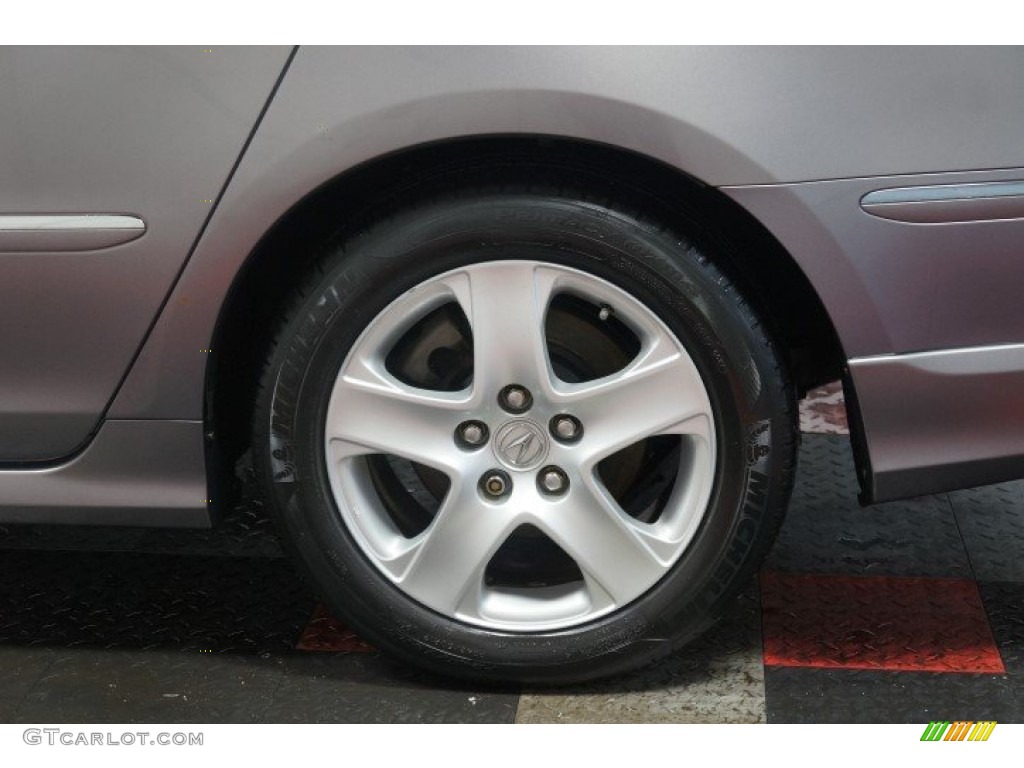 2006 RL 3.5 AWD Sedan - Lakeshore Silver Metallic / Ebony photo #90