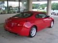 2008 Code Red Metallic Nissan Altima 3.5 SE Coupe  photo #7