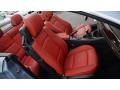  2011 3 Series 335i Convertible Coral Red/Black Dakota Leather Interior
