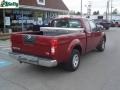 2008 Red Brawn Nissan Frontier XE King Cab  photo #2